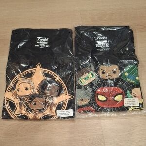 Funko Black T-Shirts with Pop Culture Graphics